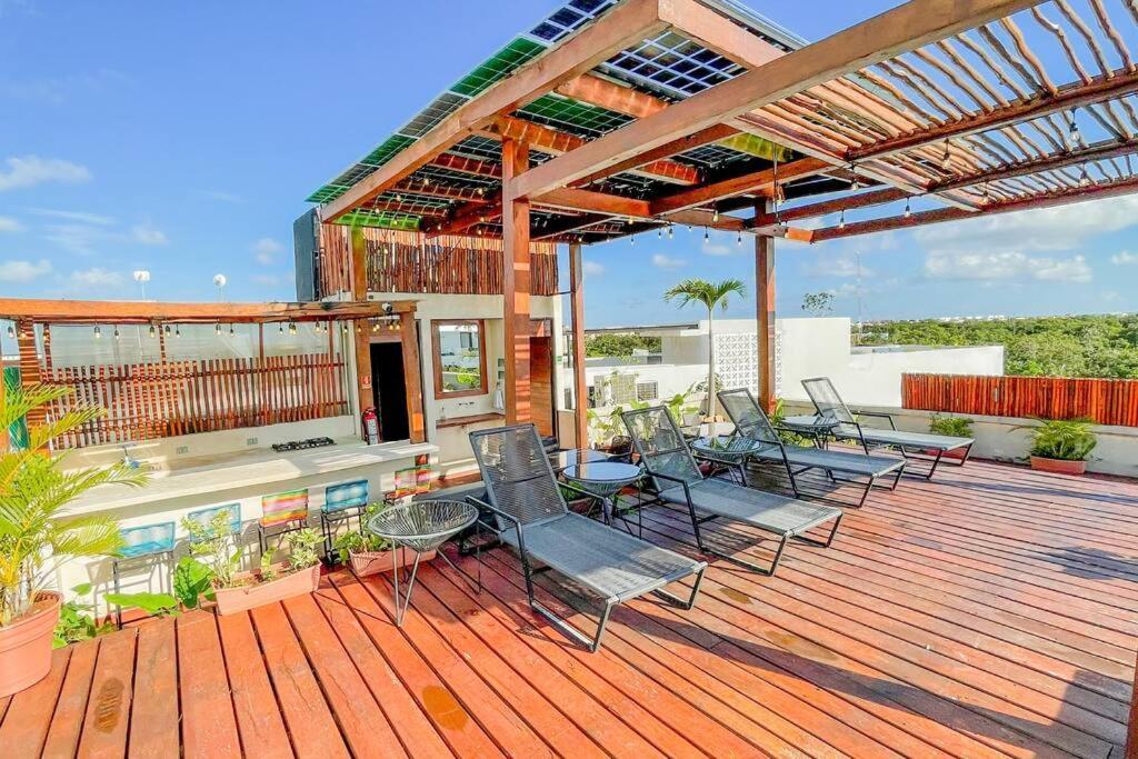 Eco-Friendly And Modern Loft 4 By Noox Daire Tulum Dış mekan fotoğraf